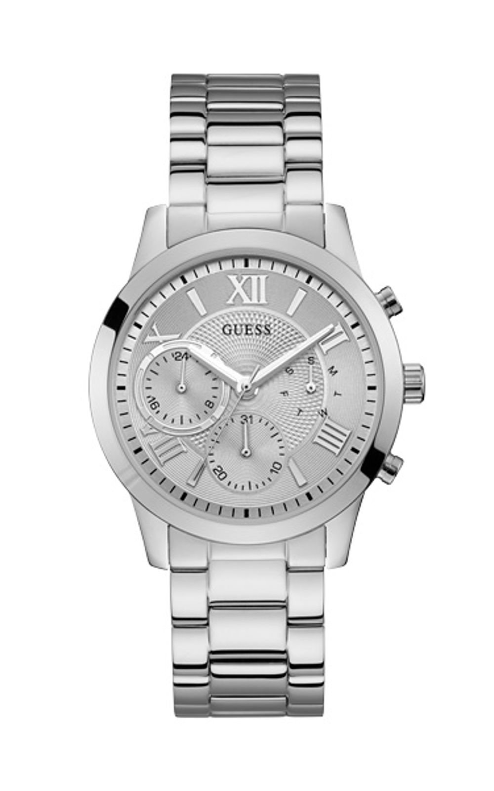 GUESS SOLAR W1070L1 Γυναικείο Ρολόι Quartz Χρονογράφος Ακριβείας.jpg